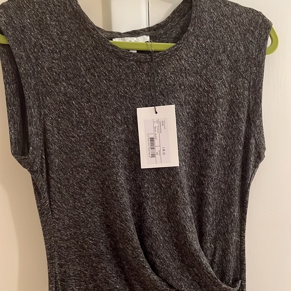 IRO ADONIS DRESS IN DARK GREY - Picture 4 of 6